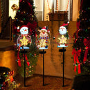 Estacas Luminosas de Natal – Kit com 3 Peças