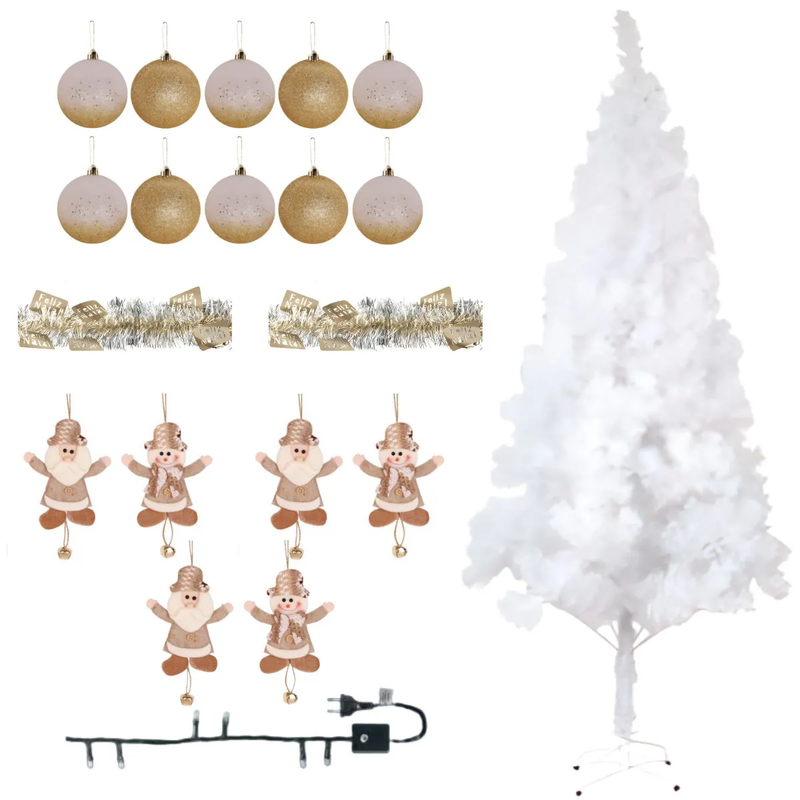 Kit Árvore Nevada 210cm